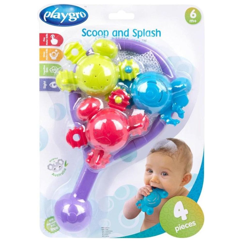 بلاي غرو - مجموعة ألعاب الحمام لرش وغرف الماء