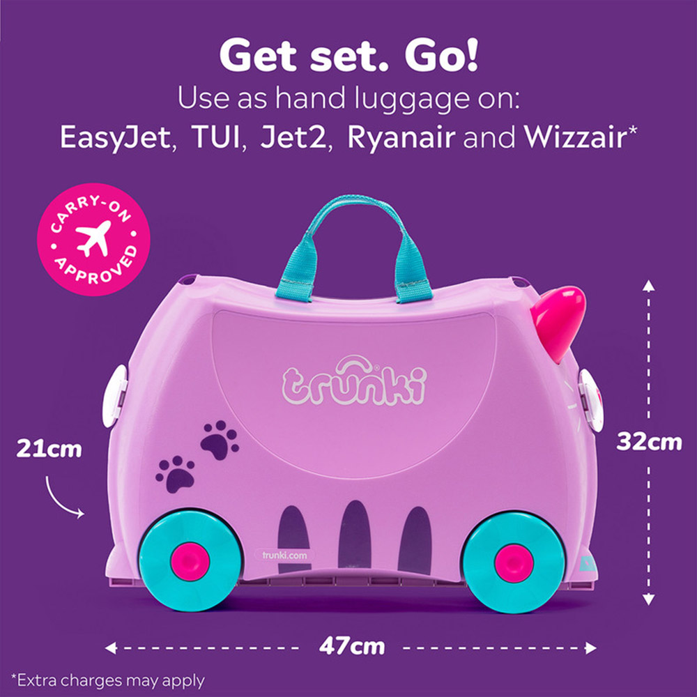 Trunki - Cassie the Cat - Ride On Suitcase