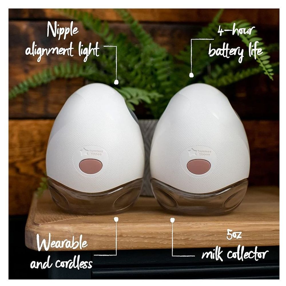 Tommee Tippee - Double Wearable Electric Breast Pump Bundle