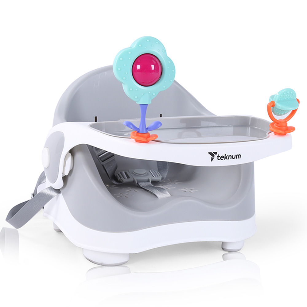 Teknum Portable Booster Chair - Grey