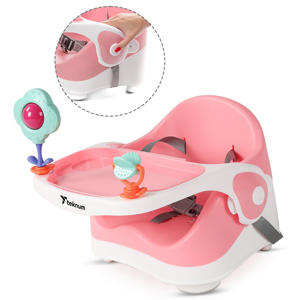 Teknum Portable Booster Chair - Pink