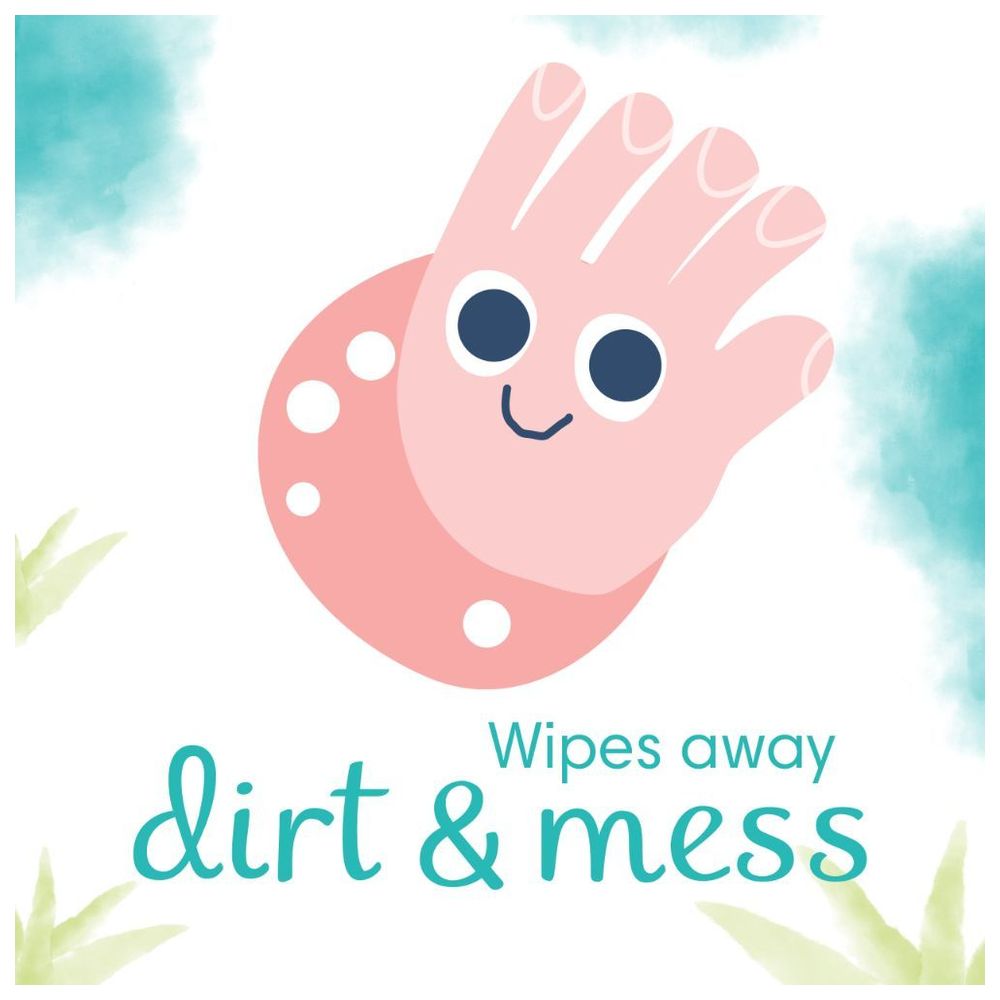 بامبرز- مناديل تنظيف كاملة للأطفال مع لوشن الألوفيرا- عبوة 2+1- 192 منديل