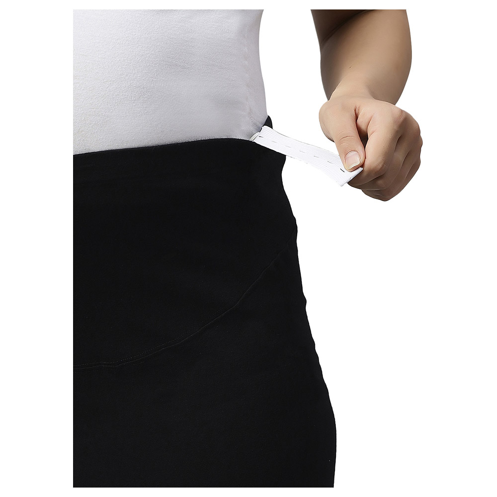 Tummy - Maternity Basic Active Wear Leggings - Black