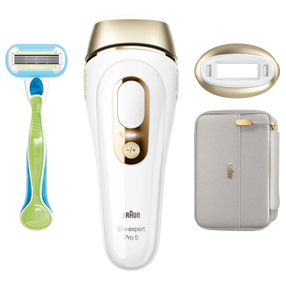 Braun PL5054 Silk Expert Pro 5 IPL with 2 Extras - White