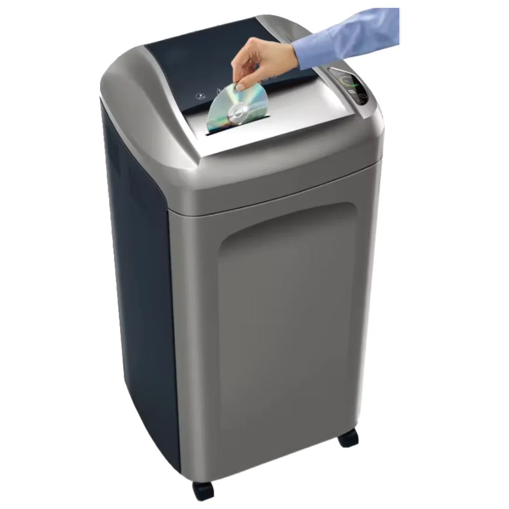 نيو يونايتد - آلة تمزيق الورق DT-200S قص شرائحي - رمادي