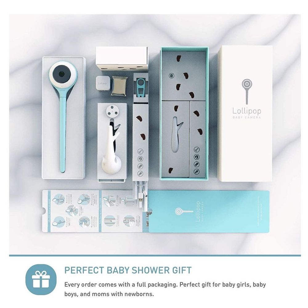 لولي بوب جهاز مراقبة الرضيع فيروزي