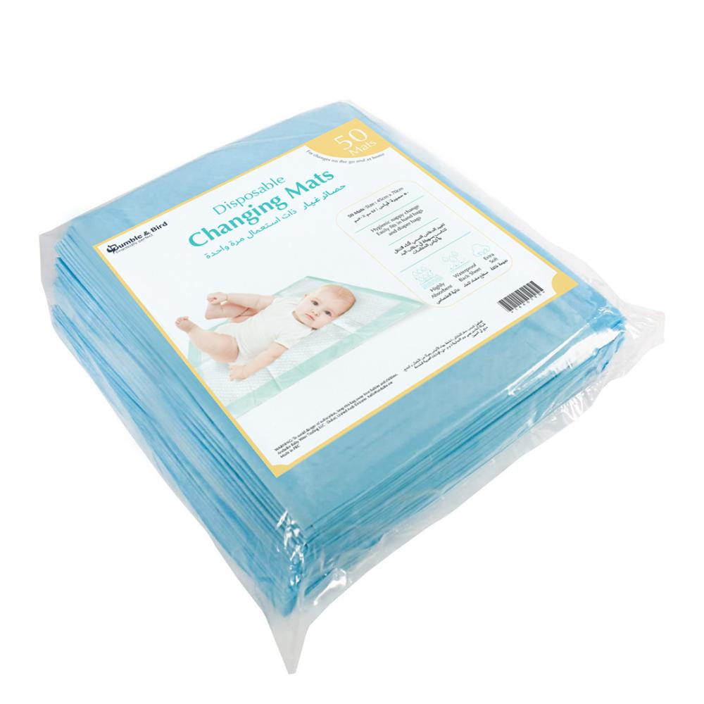 Bumble & Bird Disposable Changing Mat 50 pcs - Blue