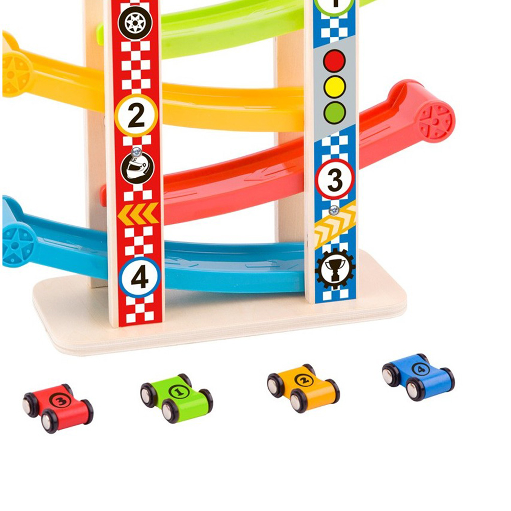 Andreu Toys - Slidingracing Tower With 4 Cars - Small
