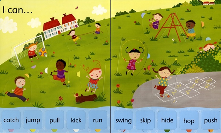 Usborne Books - Lift-the-flap word book