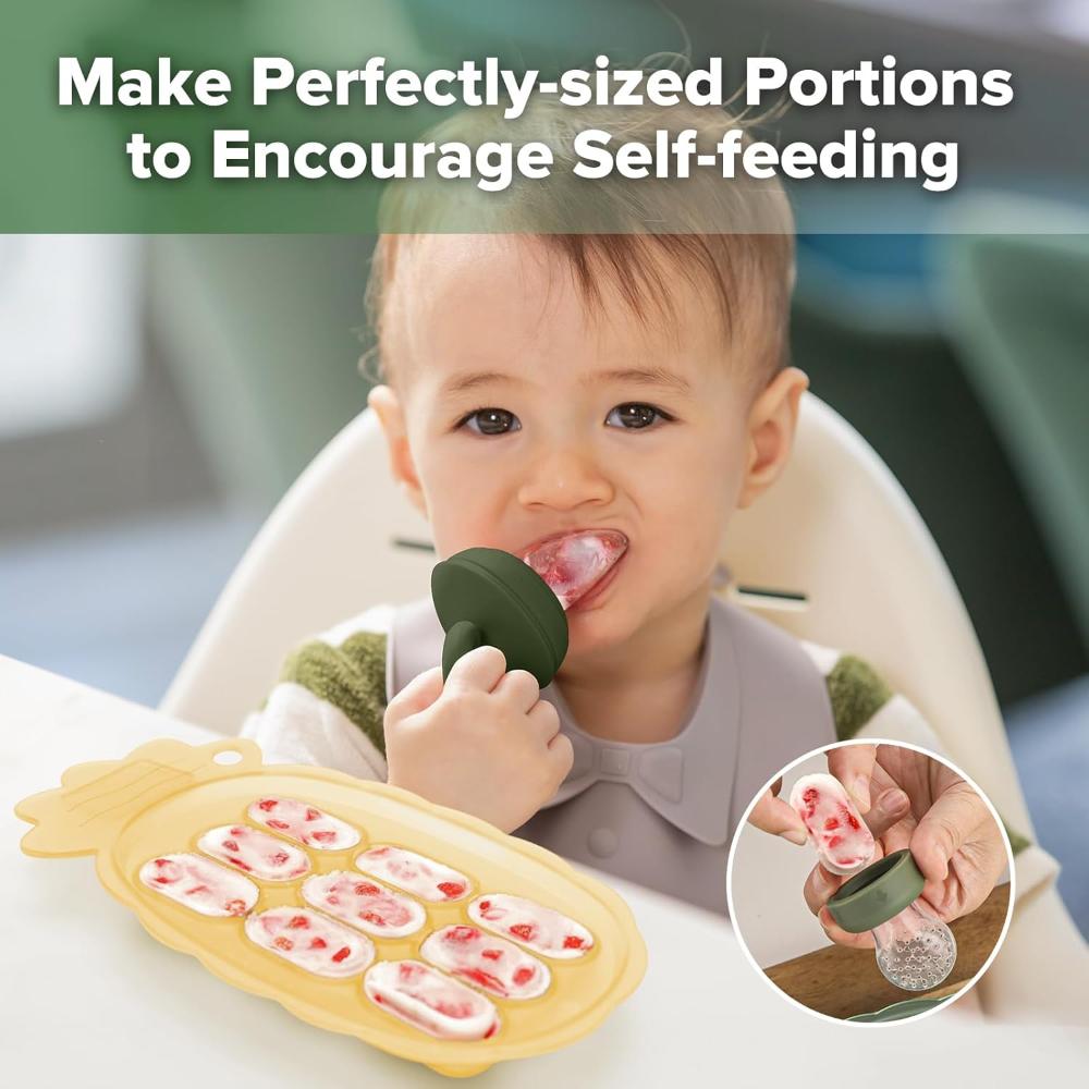 Haakaa - Pineapple Silicone Nibble Tray - Banana