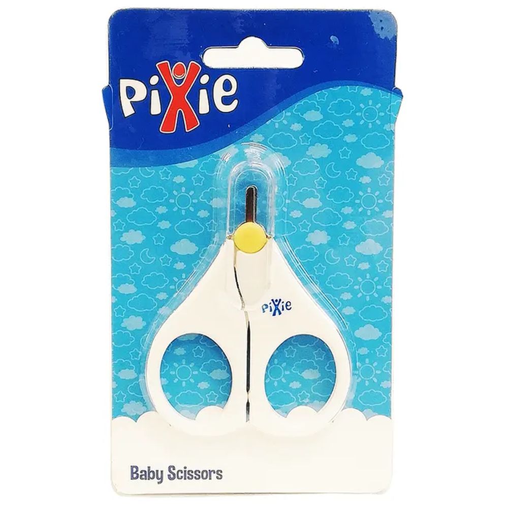 Pixie Baby Scissors - White