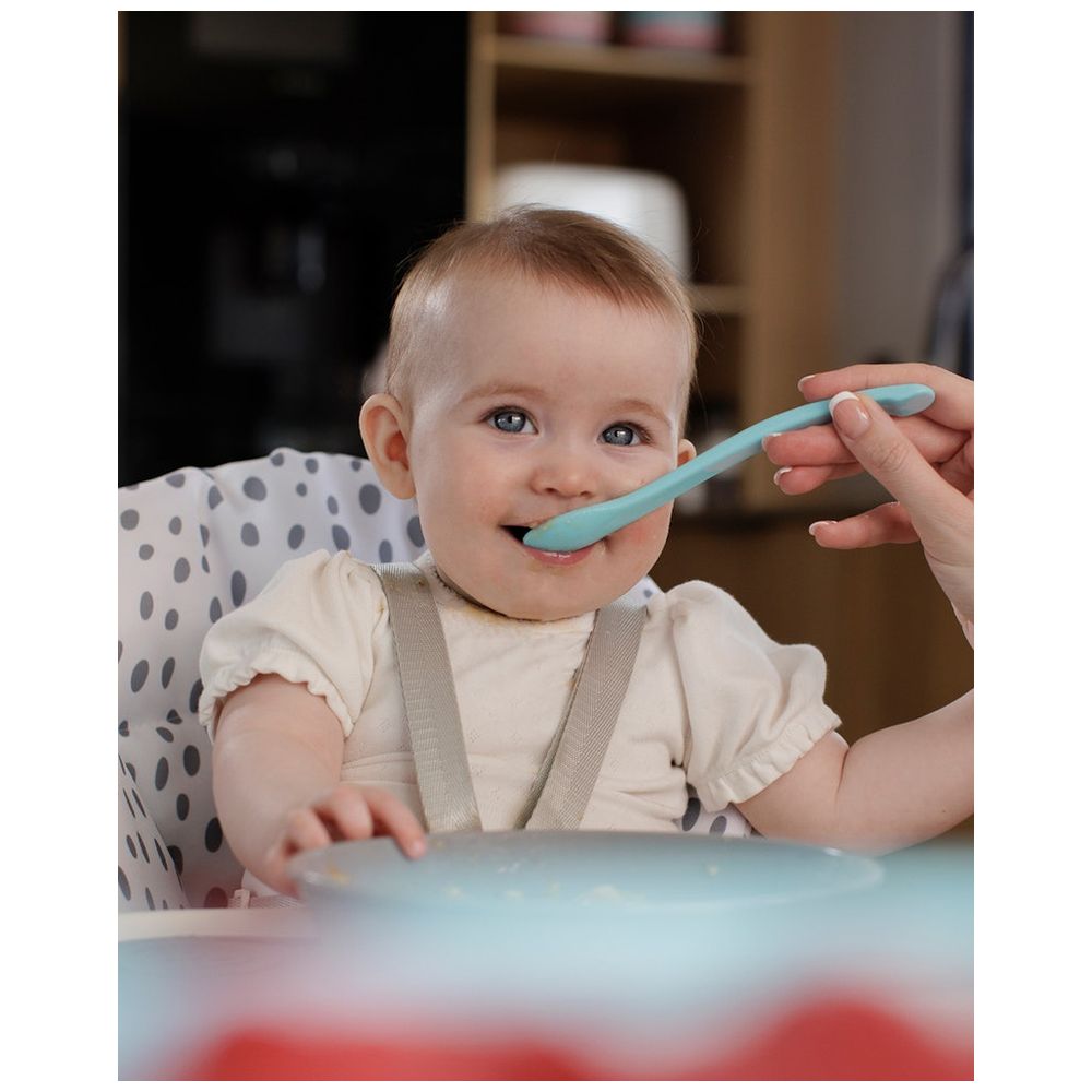 Twistshake Feeding Spoon - Pack of 3 - Pastel Light Blue