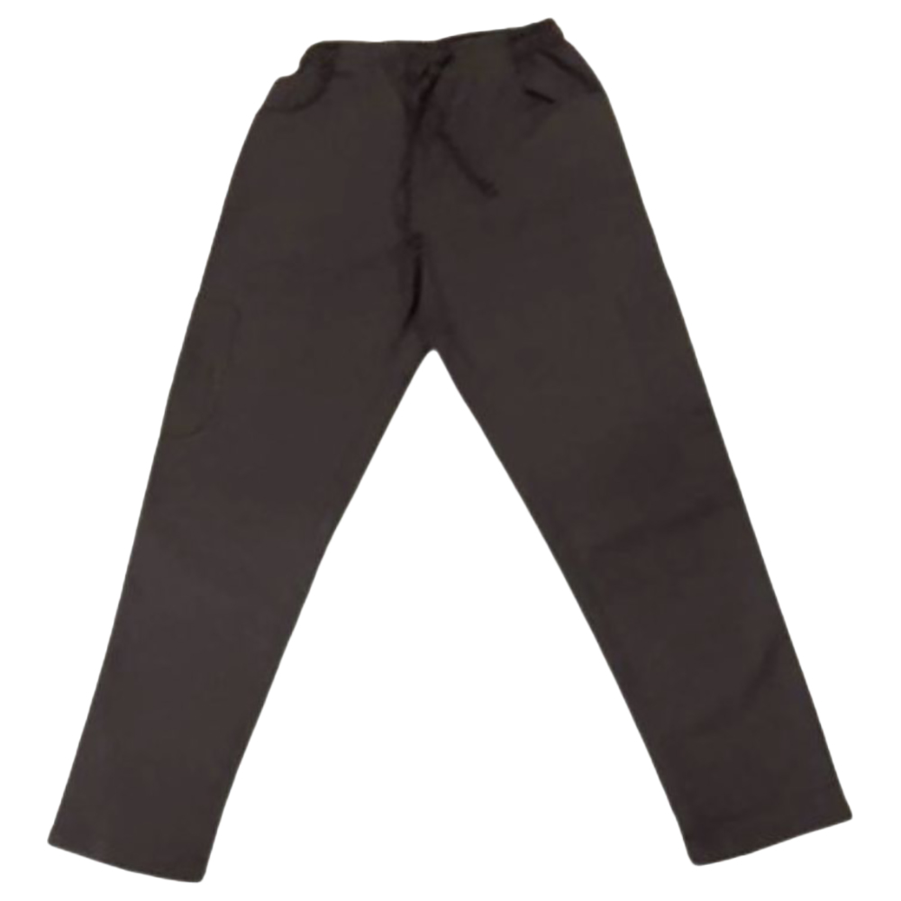 فيرونيكا - طقم قطعتين - طقم سكراب بولي فيسكوز للسيدات - بني غامق