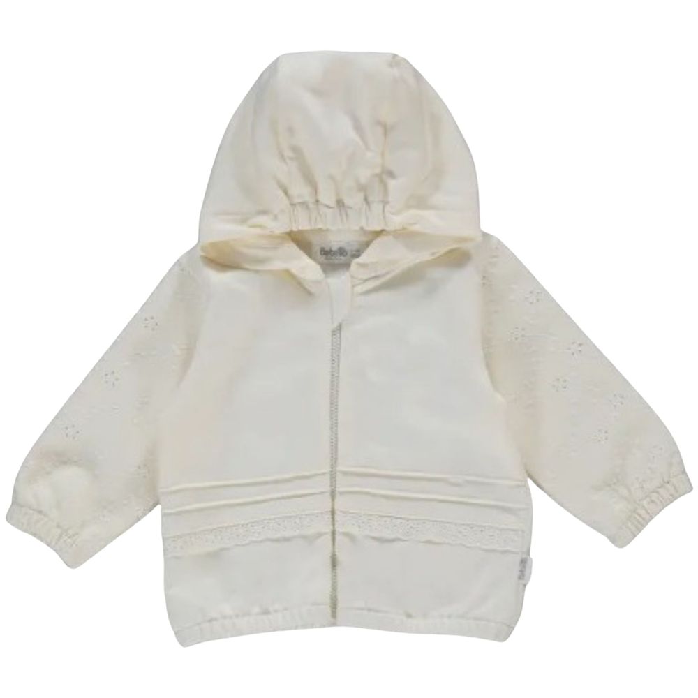 Bebetto - 3pc-Set - Baby Girls Hooded Jacket, T-Shirt & Pants - Burgundy