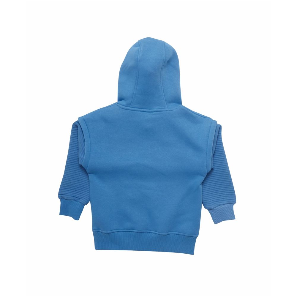 Little Kangaroos - Boy Good Vibes Hooded Sweatshirt - Blue