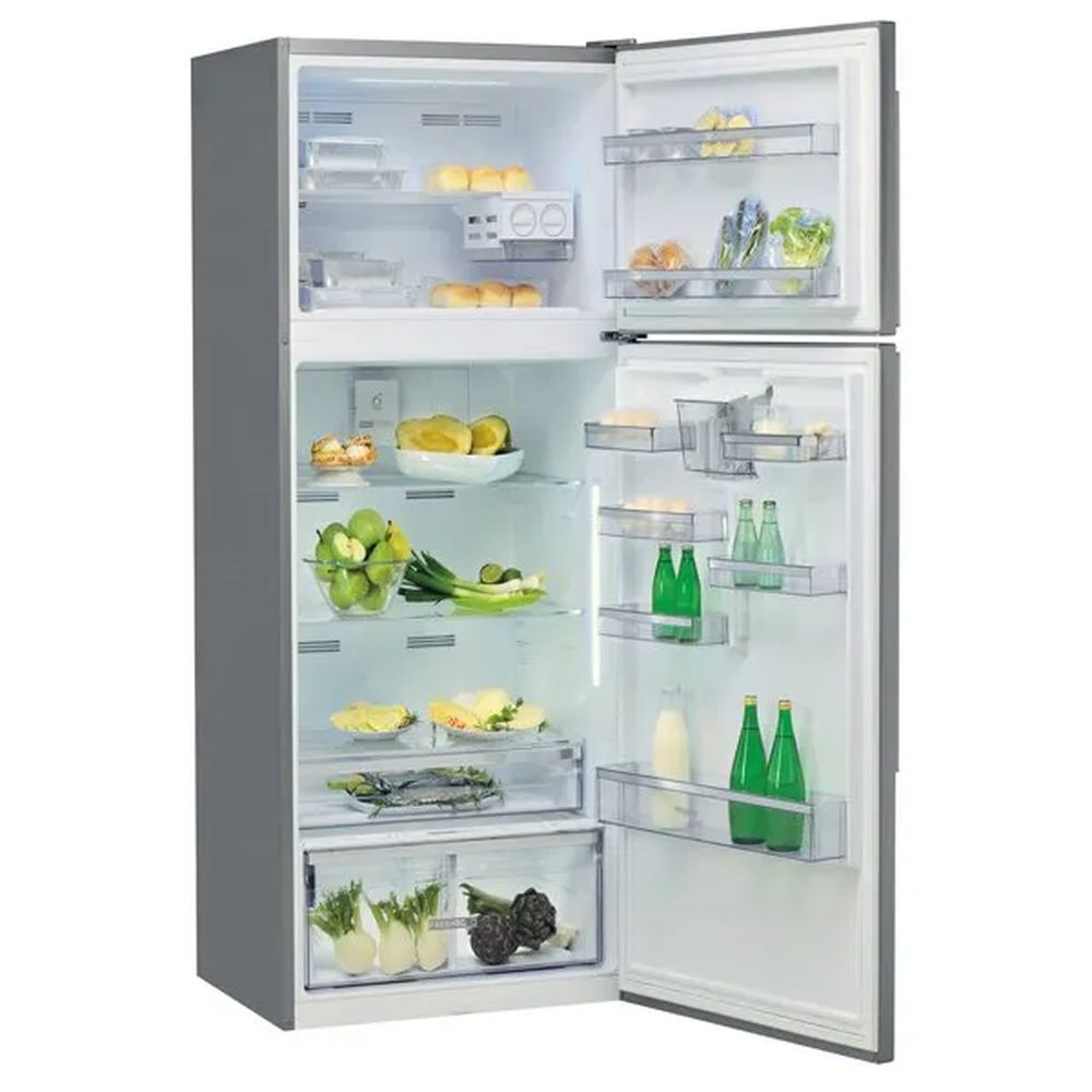 Whirlpool - Free Standing Top Mount Freezer Refrigerator - Silver - 623 L