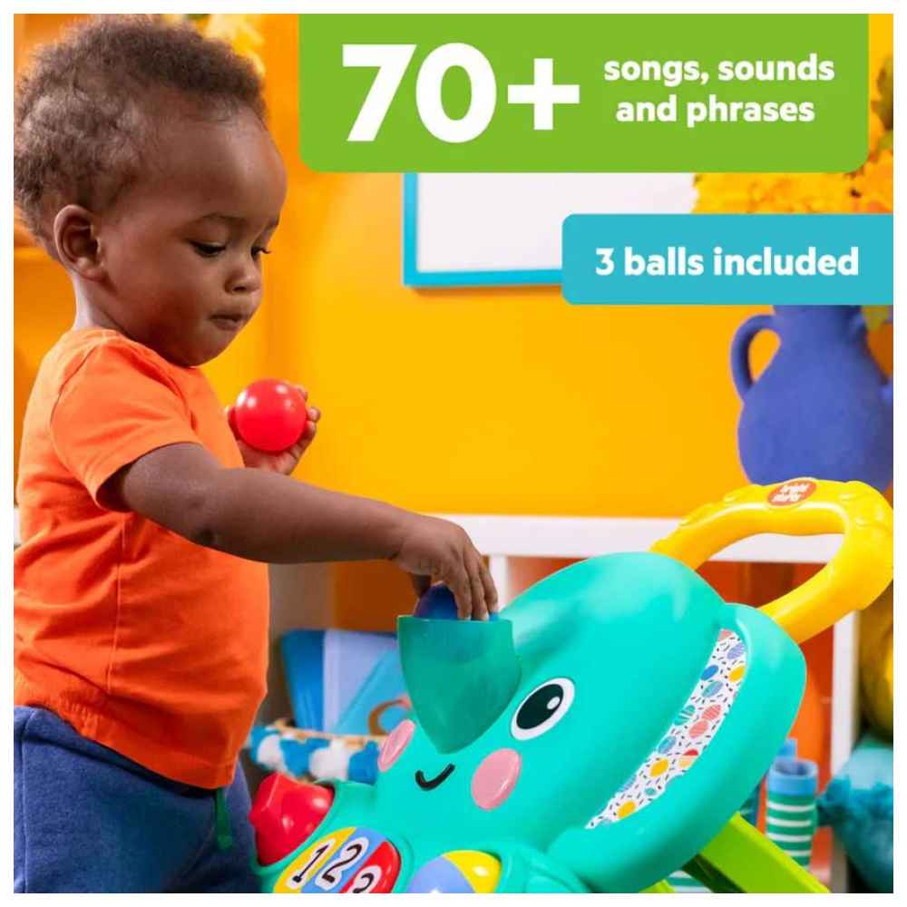 Bright Starts - 2-in-1 Stroll N Roll Ball Play Walker