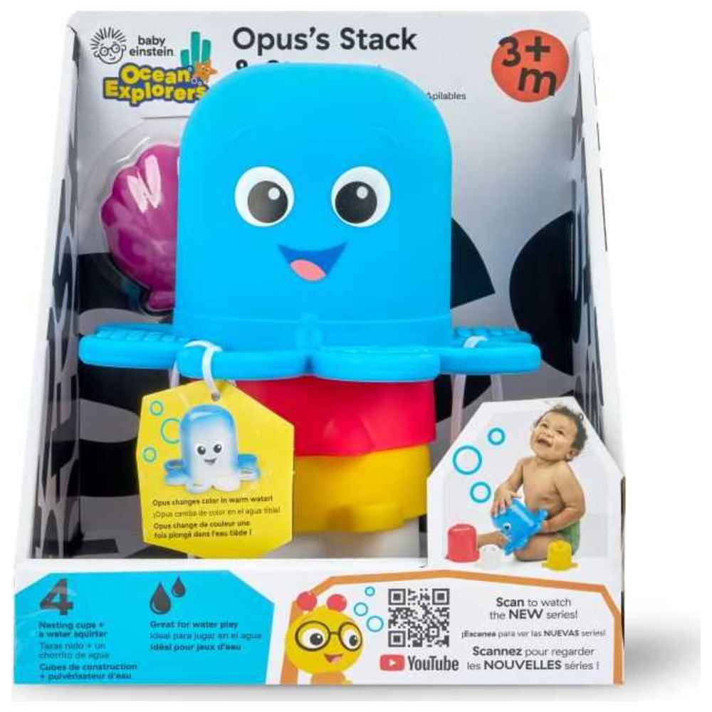 Baby Einstein - Opus's Stack & Stream Sensory Stacking Cups