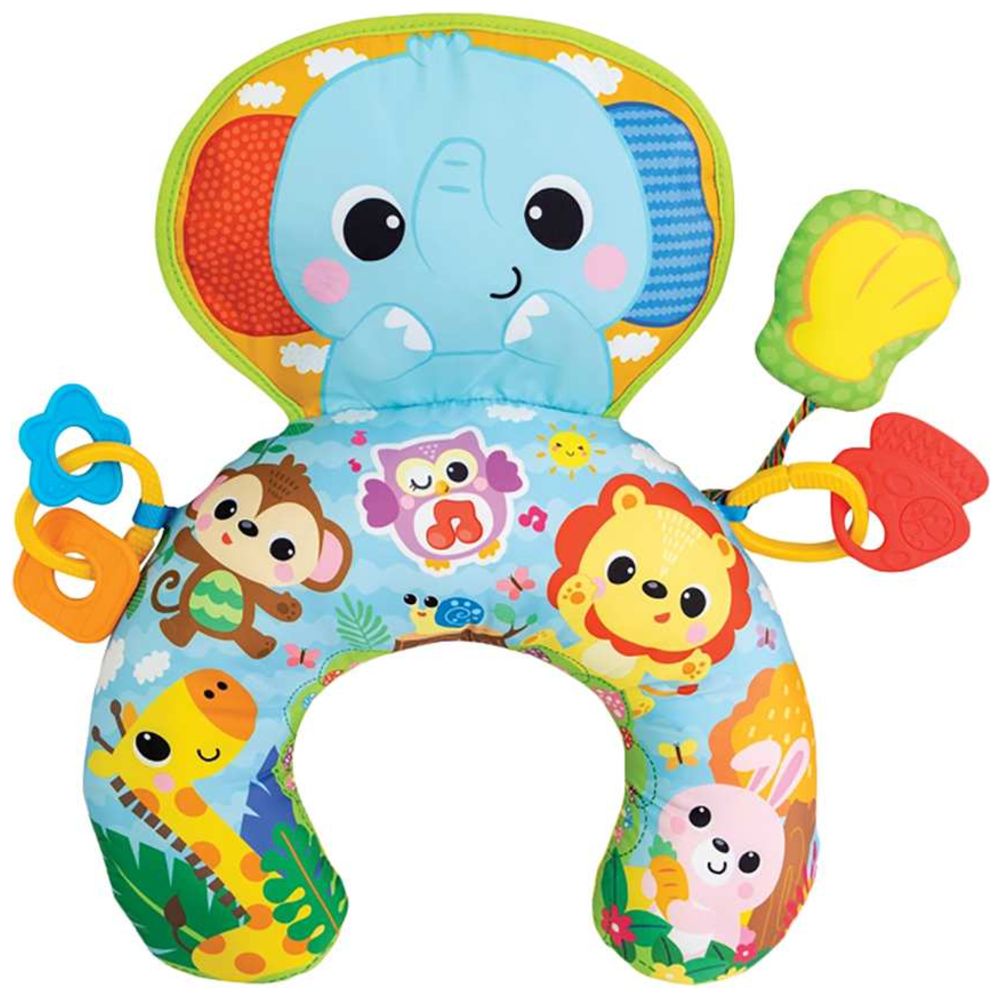 Winfun - Jungle Fun Tummy Time Pillow