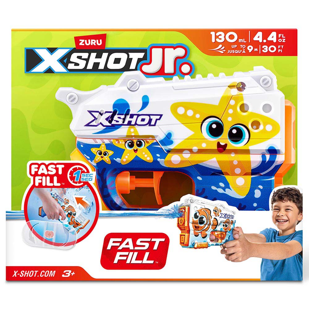 X-Shot - Water Preschool Blaster - Jelly Fish