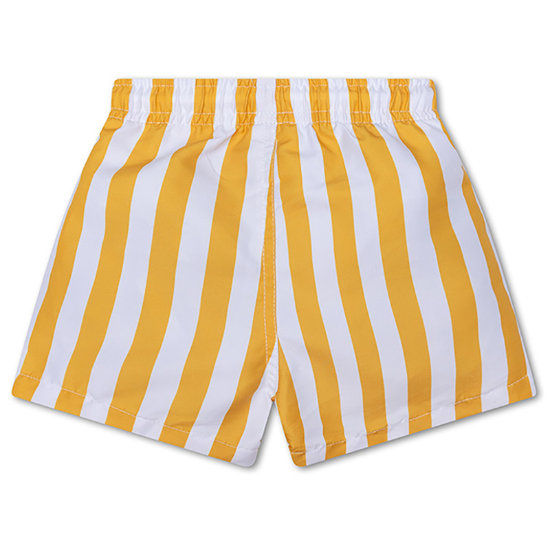 Swim Essentials - Striped Swim Shorts - Yellow