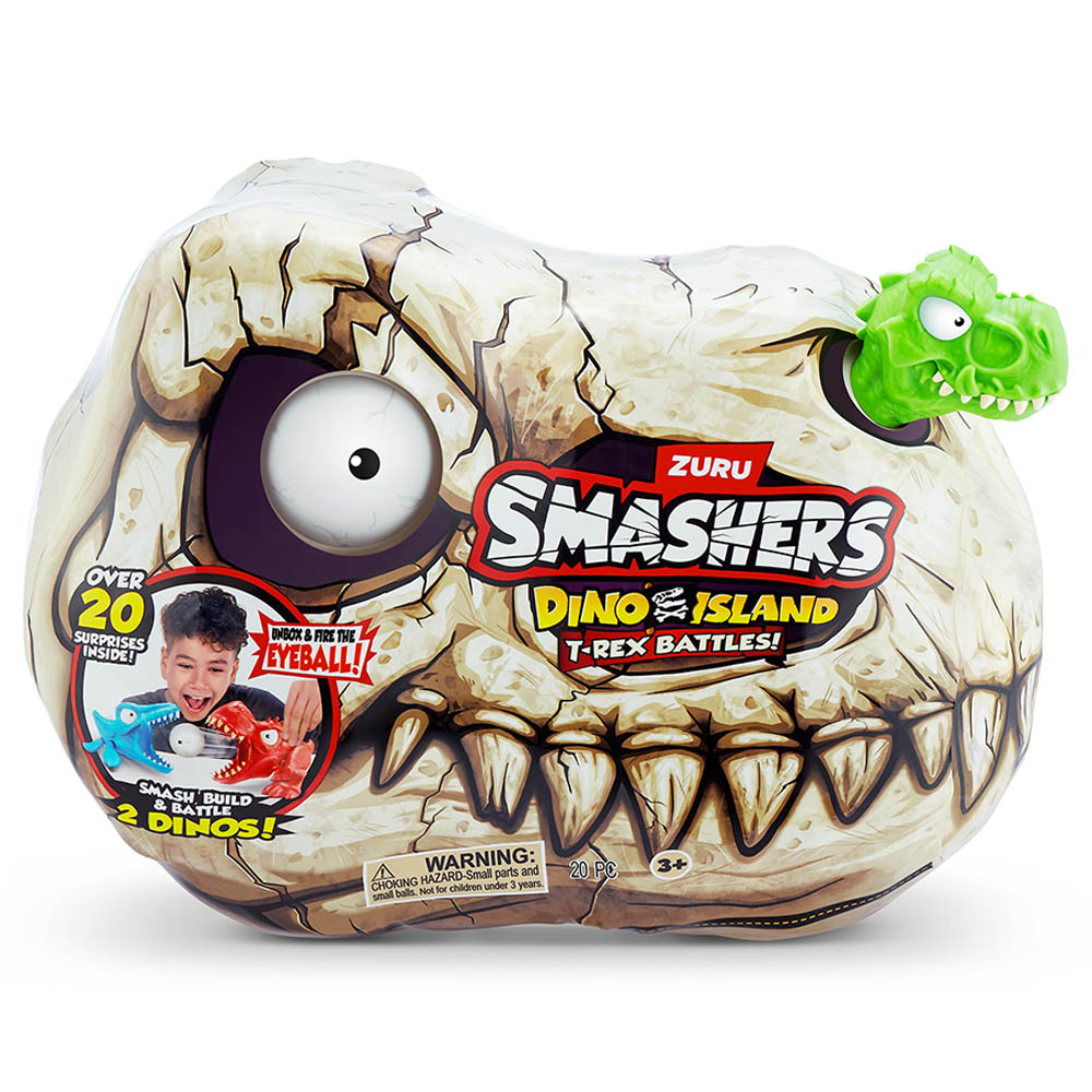 Smashers - Dino Island T-Rex Battle Playset - Medium