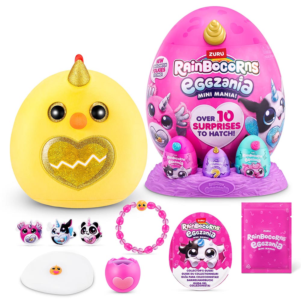 Rainbocorns - Eggzania Mini Mania Surprise Set