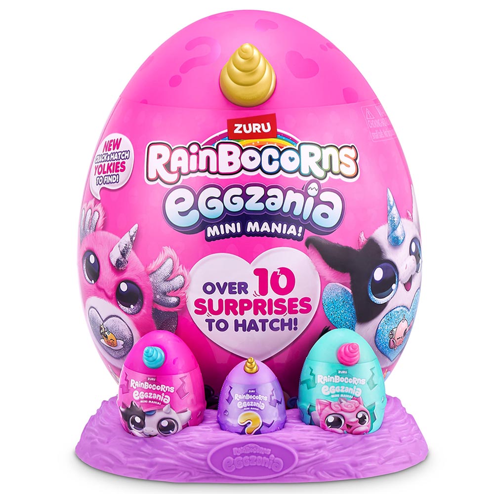Rainbocorns - Eggzania Mini Mania Surprise Set
