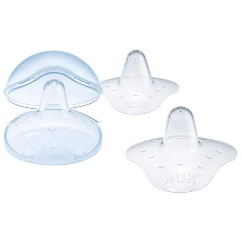 نوك - دروع حماية الثدي - ميديوم - شفاف