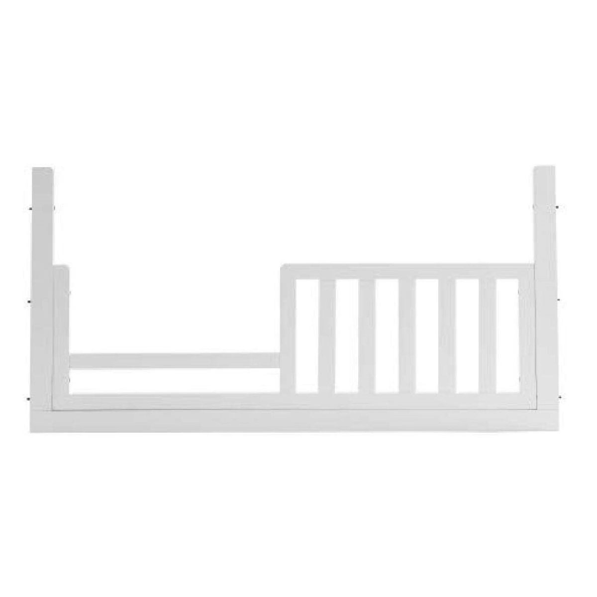 Kolcraft Roscoe 3-in-1 Conversion Rail For Toddler/Daybed - White