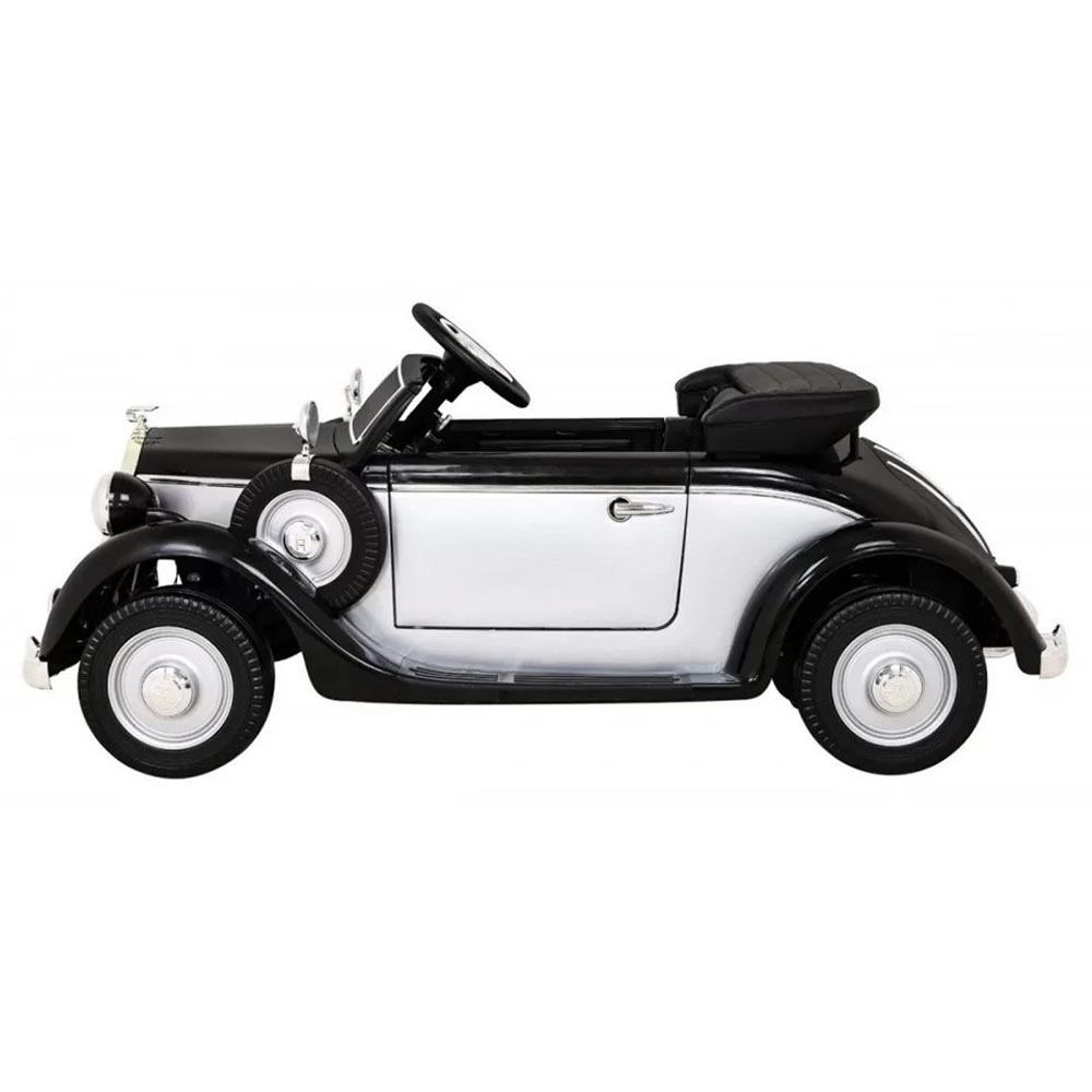 Audi - Retro Horch 930V Powered Vintage Rideon Car - Black - 12V