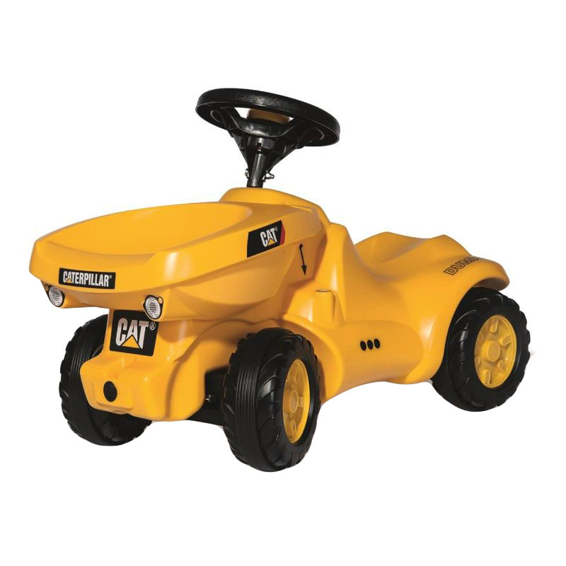 ألعاب رولي - شاحنة قلابة مينيتراك للركوب + مجرفة