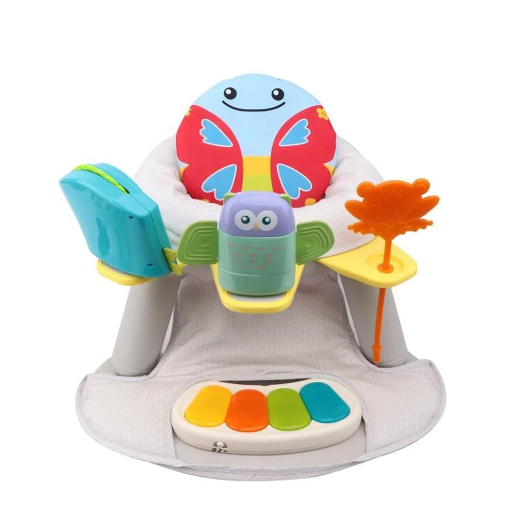 Little Angel Baby Feeding Chair 2-In-1 Booster Seat & Activity Center