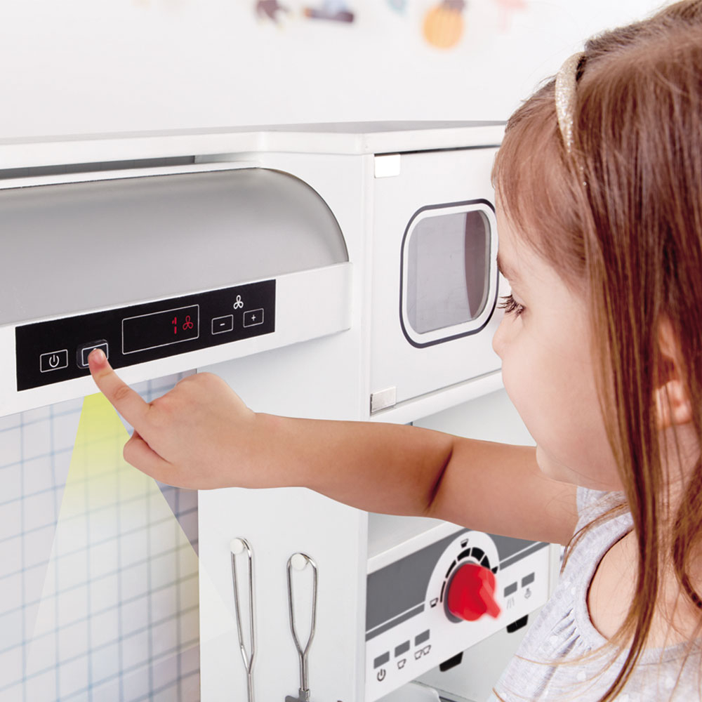 Hape - All-In-1 Kitchen & Food Playset With Accessories - 15pcs