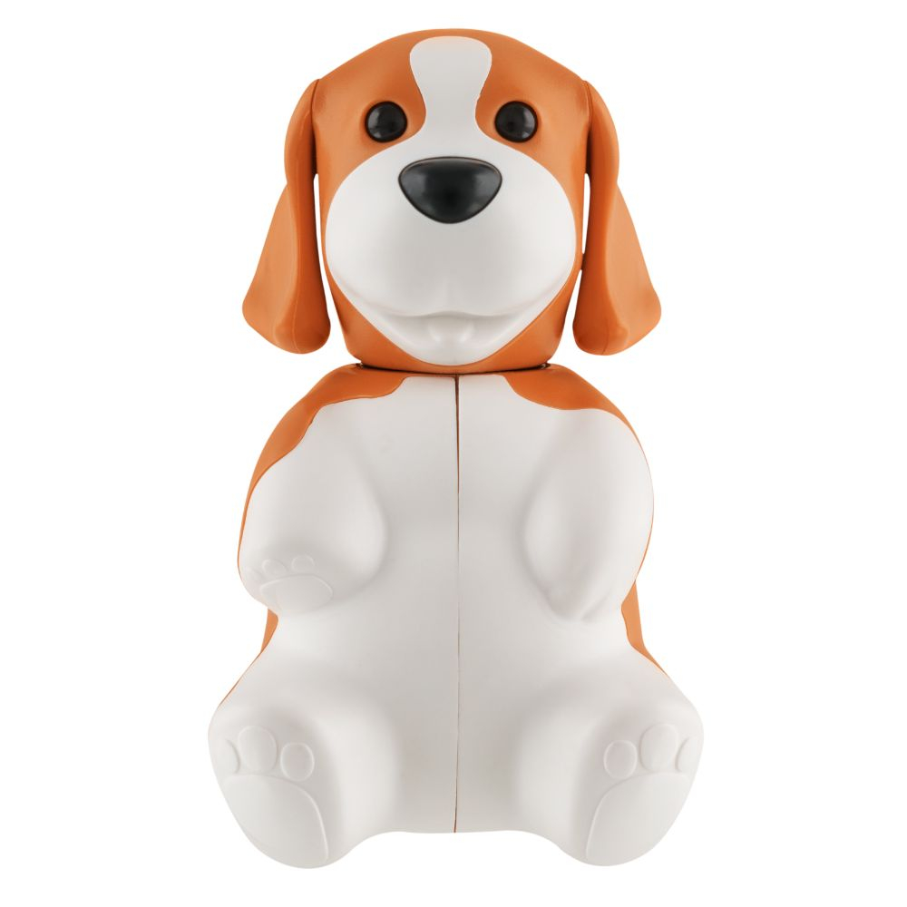 فليبر حامل فرشاة الأسنان بكوب شفط كلب بيجل 3 سنوات