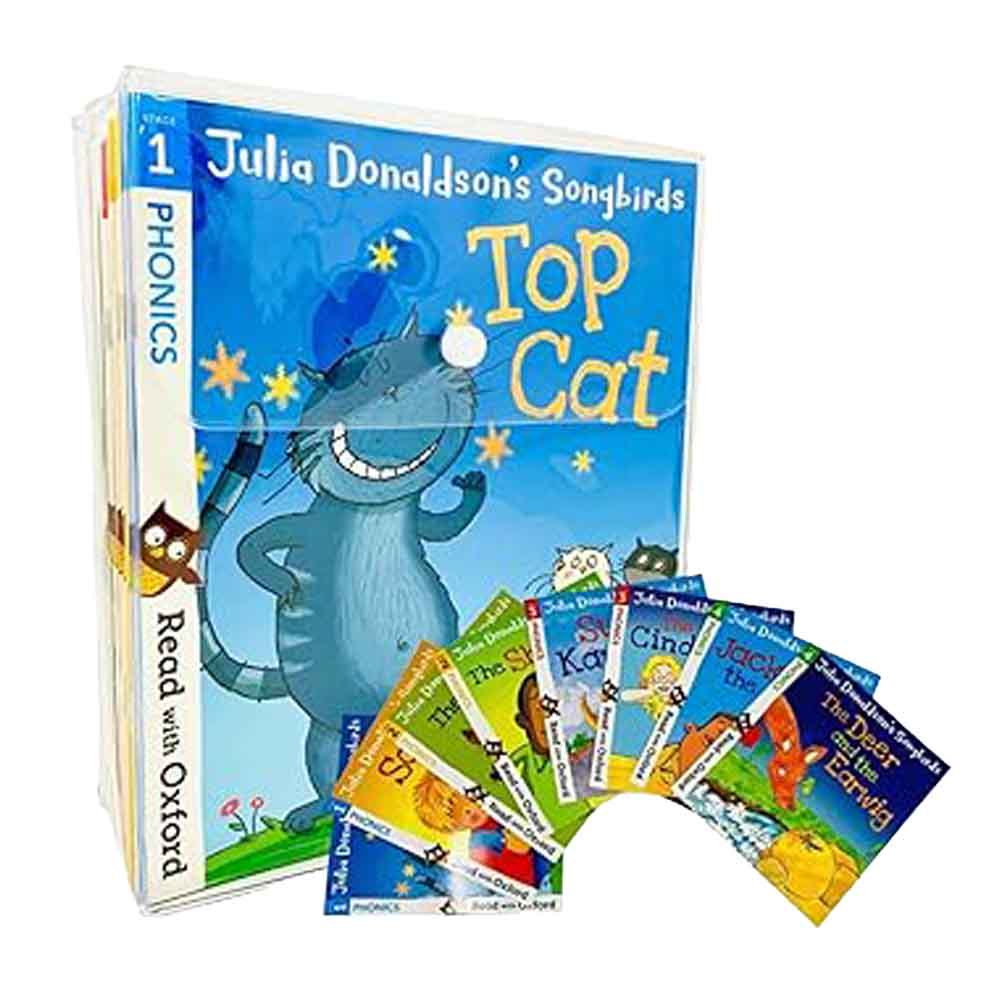 مجموعة كتب Stage 1-4: Julia Donaldson's Songbirds Collection - عدد 36 كتاب