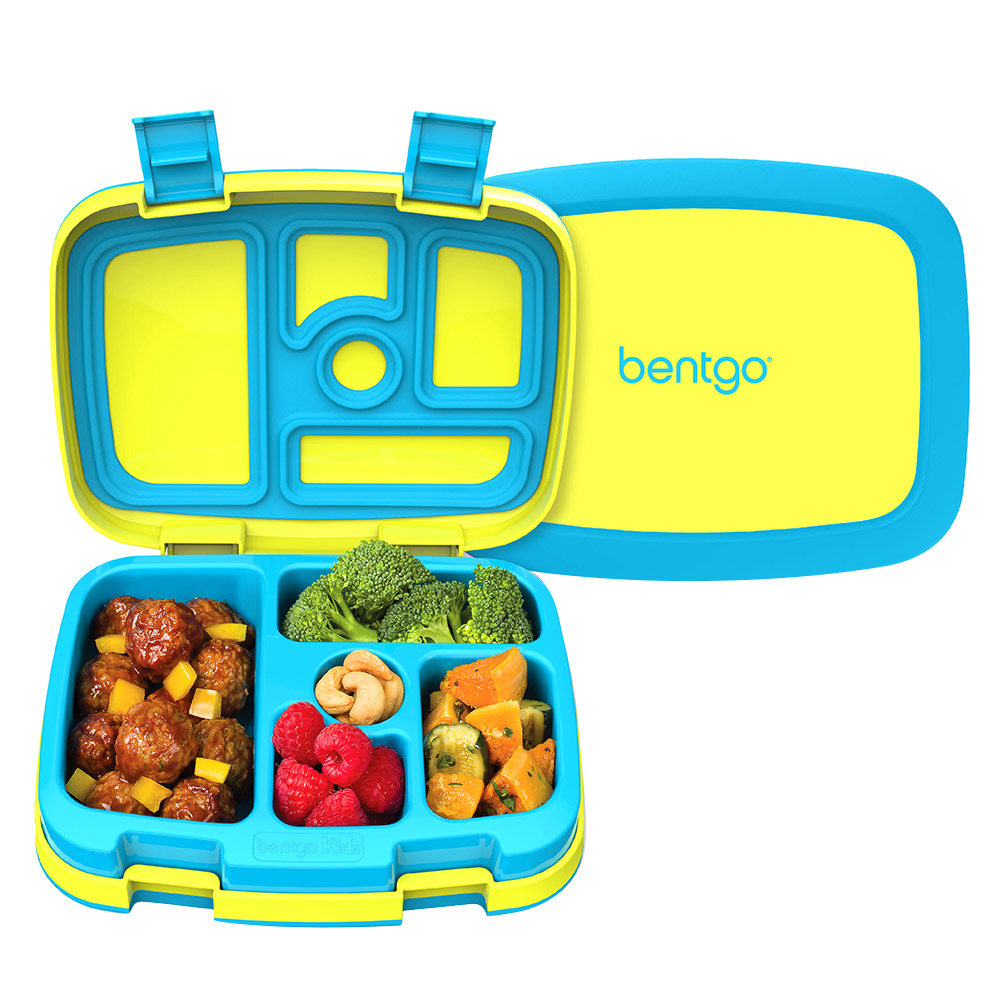 Bentgo - 5 Compartments Kids Brights Lunchbox - Citrus Yellow