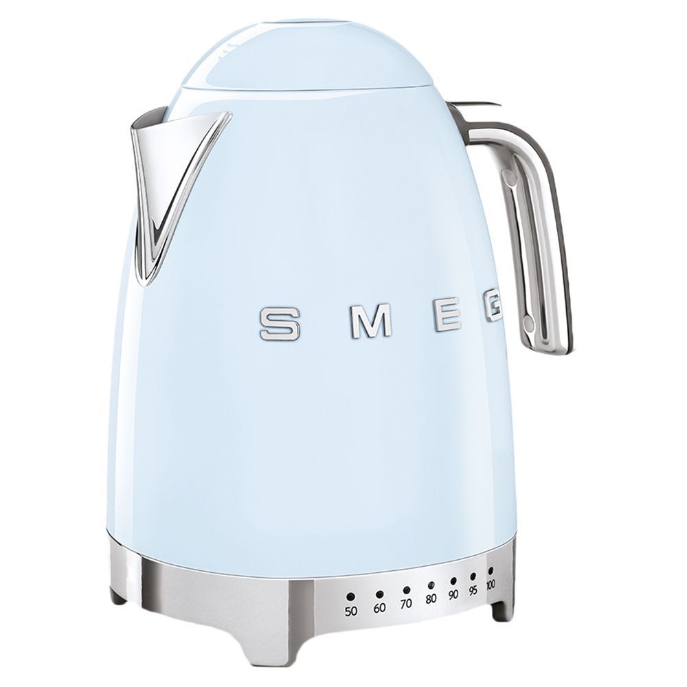 Smeg - Variable Temp Kettle 1.7L - Pastel Blue