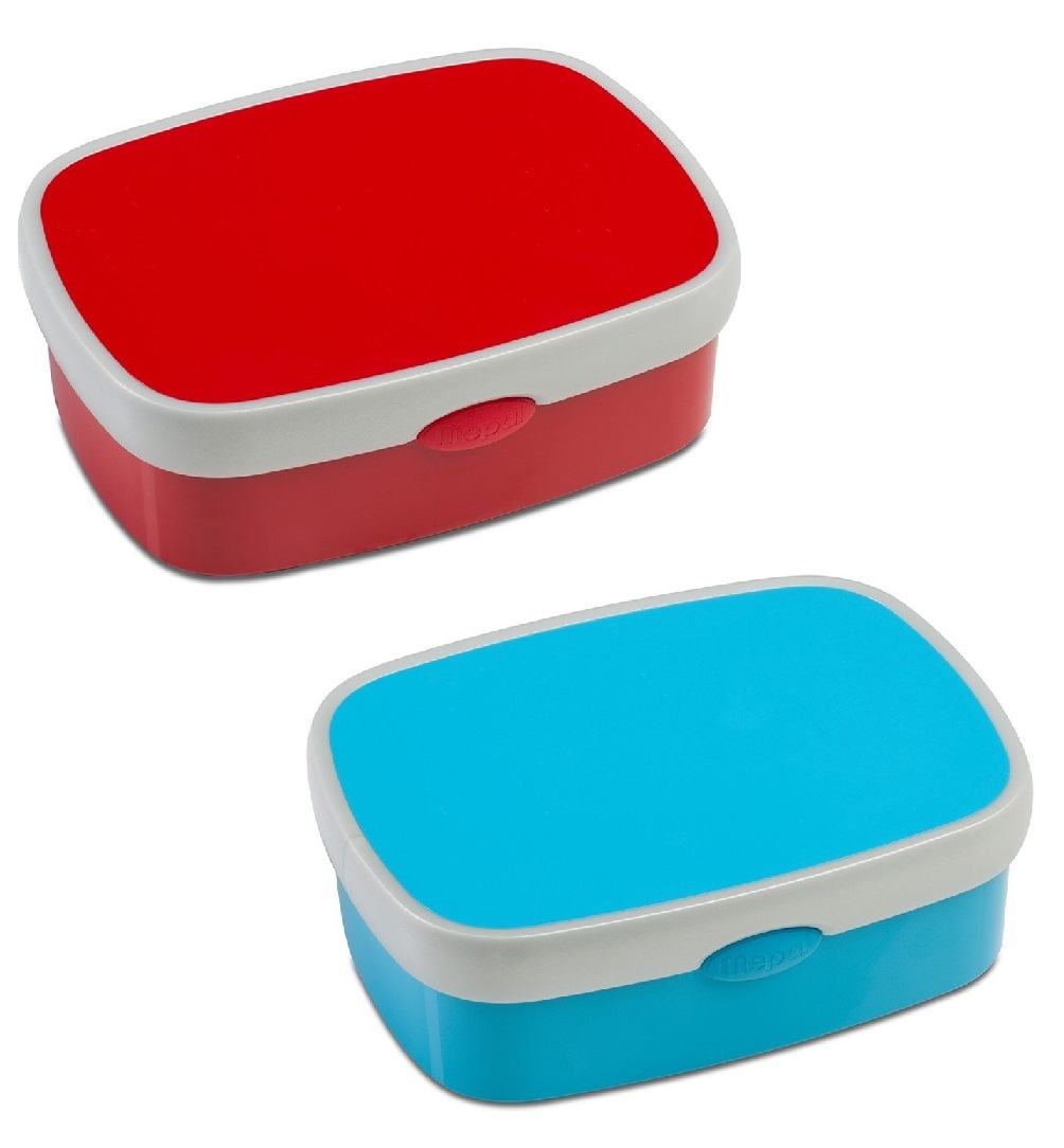 Mepal - Campus Lunchbox Midi Bundle - Red + Turquoise