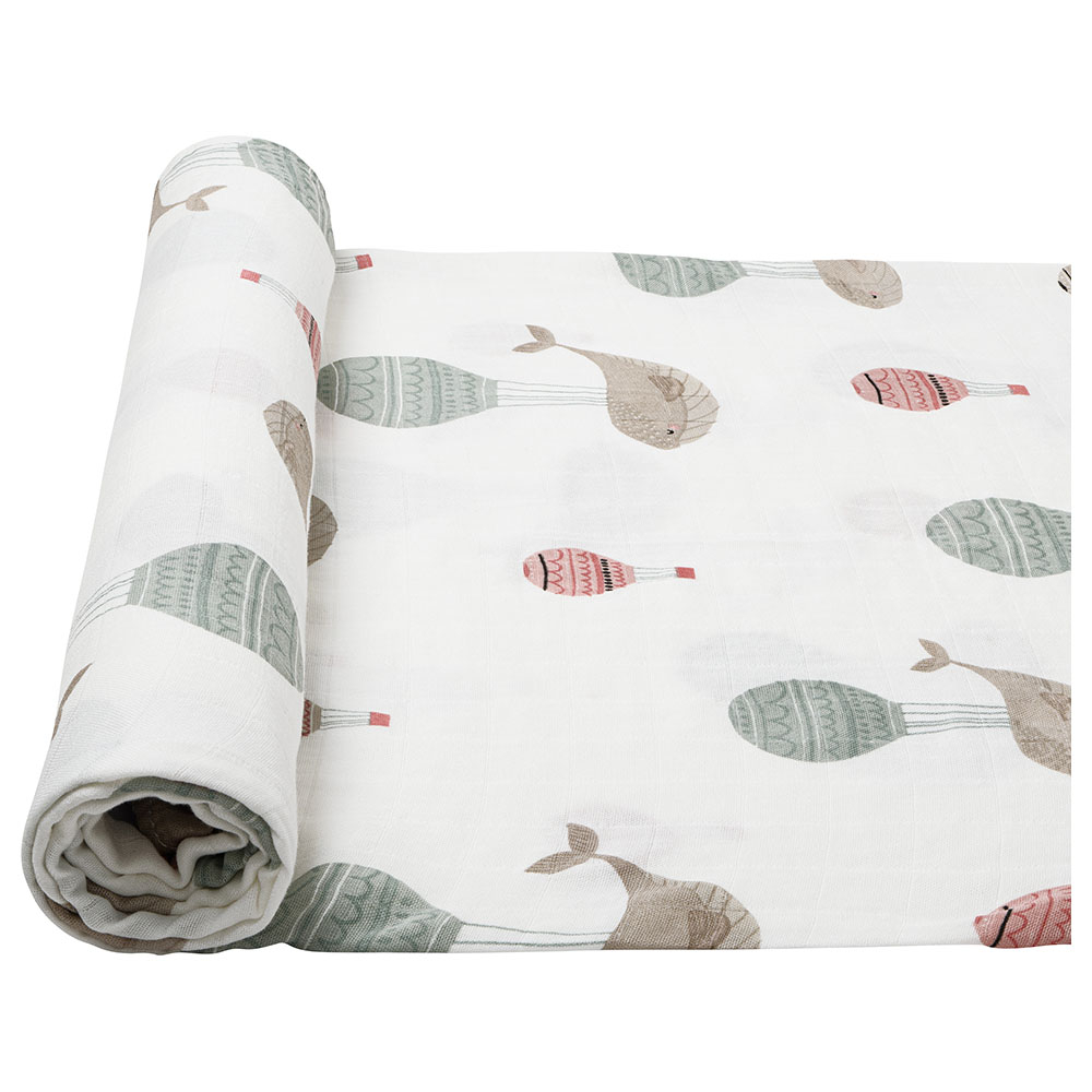 Anvi Baby - Organic Bamboo Swaddle - Wild & Free