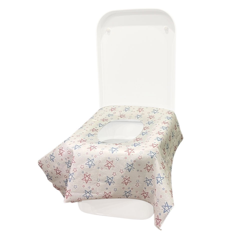 The Kids HQ - Stars Disposable Toilet Seat Cover XL - Pack of 10
