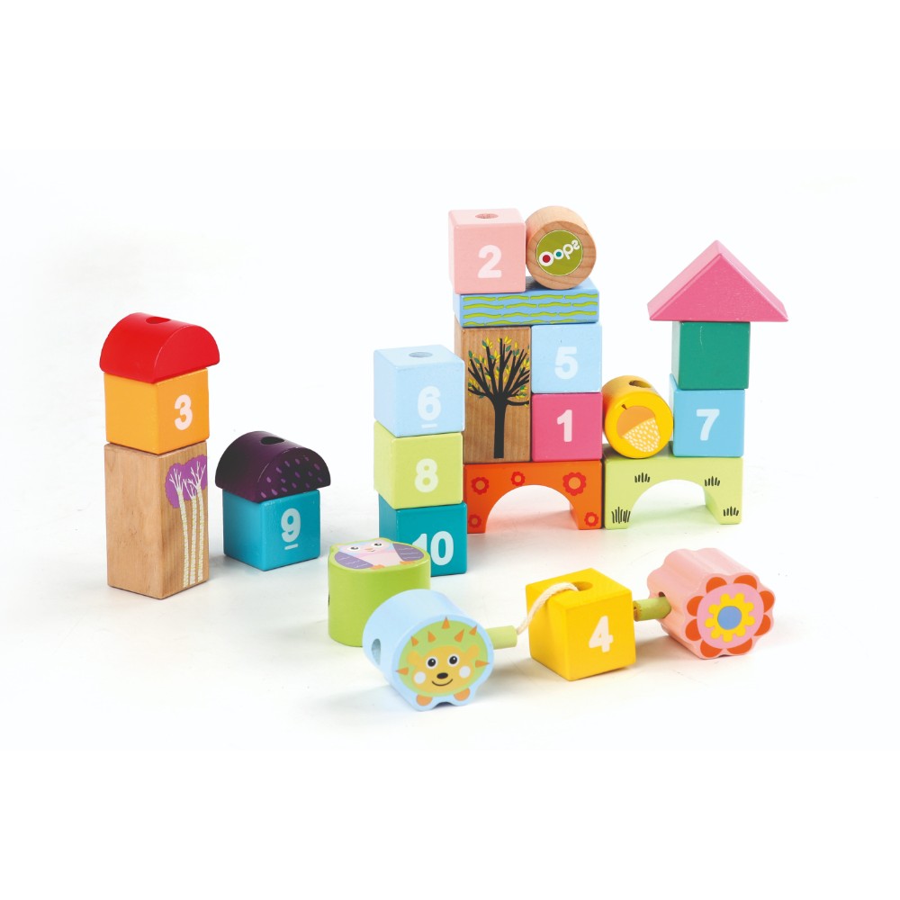 Oops - Thread & Play Numbers 24pcs