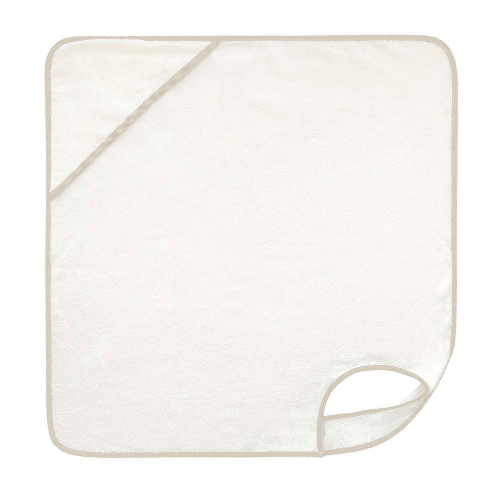 تايني توز - منشفة أطفال بغطاء رأس بدون استخدام اليدين - بيج