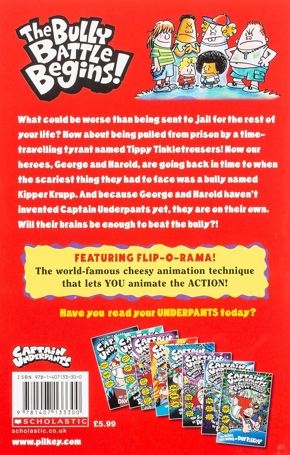 Captain Underpants &Terrifying Return Of Tippy Tinkletrouser