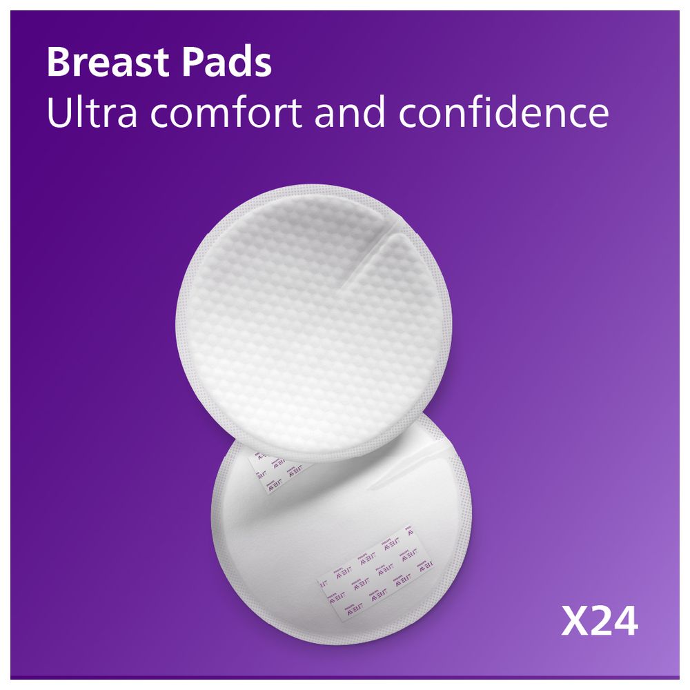 Philips Avent - Single Electric Cordless Breast Pump With Breast Pads - 24 Pcs And Milk Storage Bags - 25 Pcs