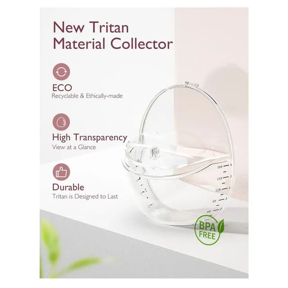 مام كوزي - شفاط حليب مزدوج إم 6 مع حمالة رضاعة مام كوزي مجانية - أخضر