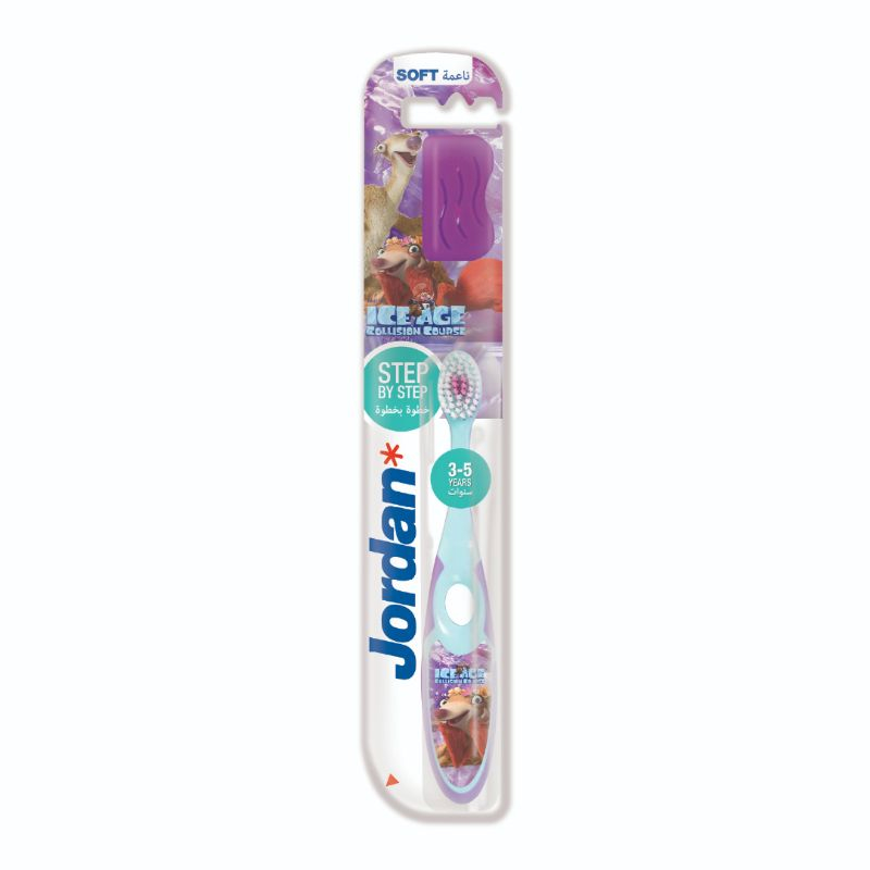 Jordan - "Step by Step" Child Toothbrush - 3-5y, 1pc -  Assorted