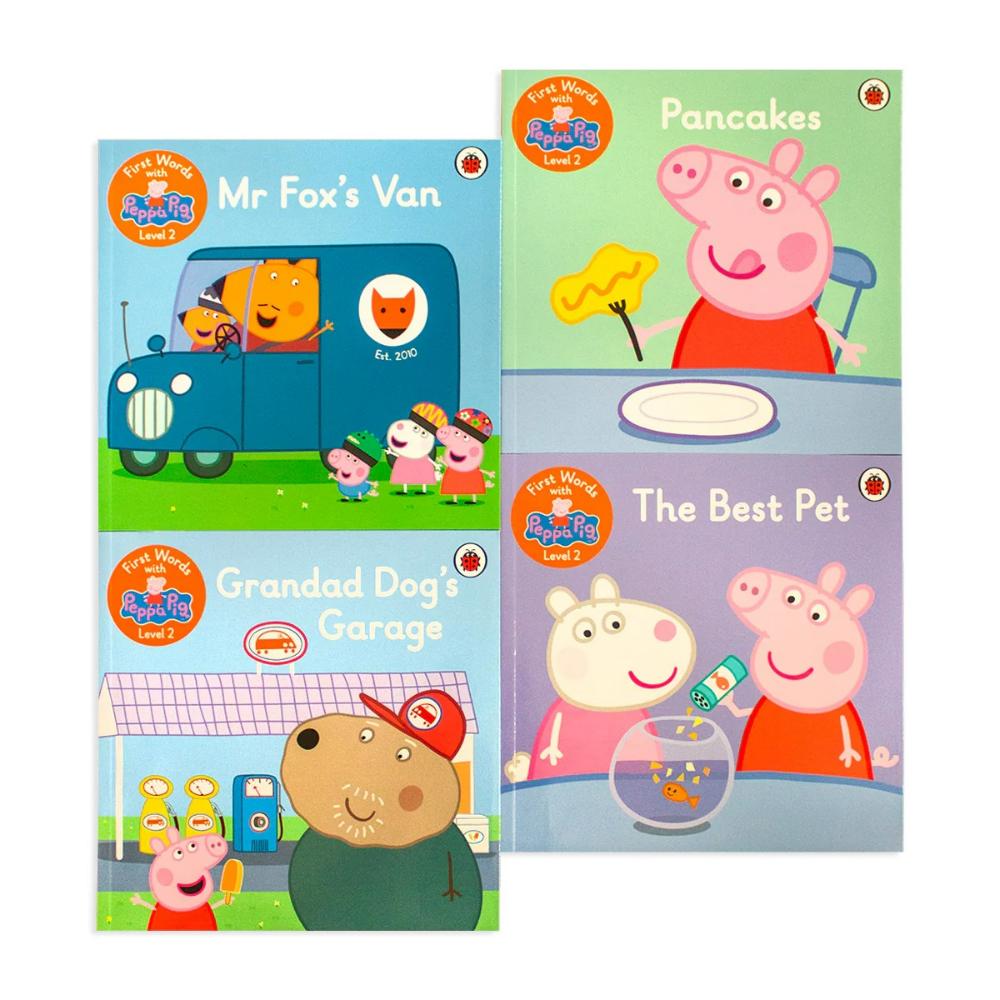 First Words With Peppa Level 2: Box Set of 8 Books