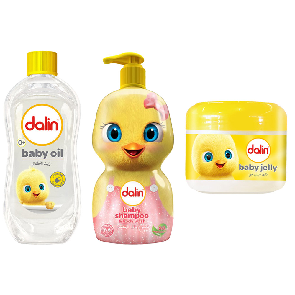 Dalin - Bath And Skincare Value Pack - 3 Pc Set