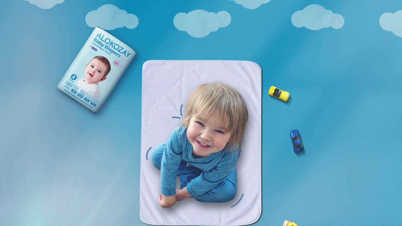 Alokozay - Premium Baby Diapers - Size 1 - 2-5 kg - Pack of 2 - 42 Diapers